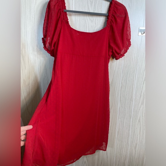 NWT Little Red Dress! “Rewind” Light & Flowy ! XLarge - Picture 3 of 9